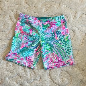 Lilly Pulitzer kids xl luxletic bike shorts worn once